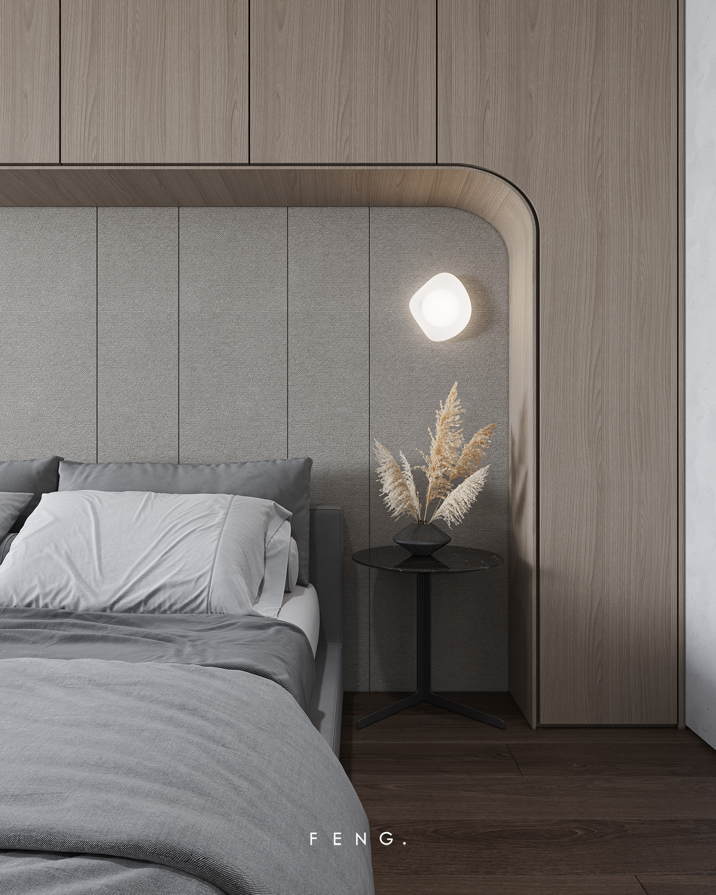 台式现代小户型空间设计丨锋 FENG.-17