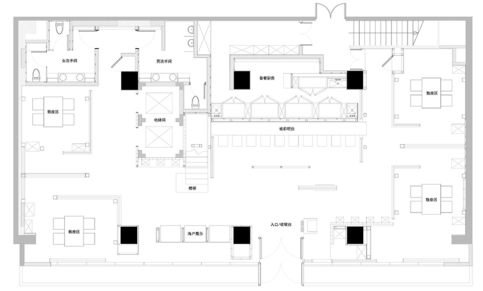 杉木日料丨中国大连丨odd设计事务所-91