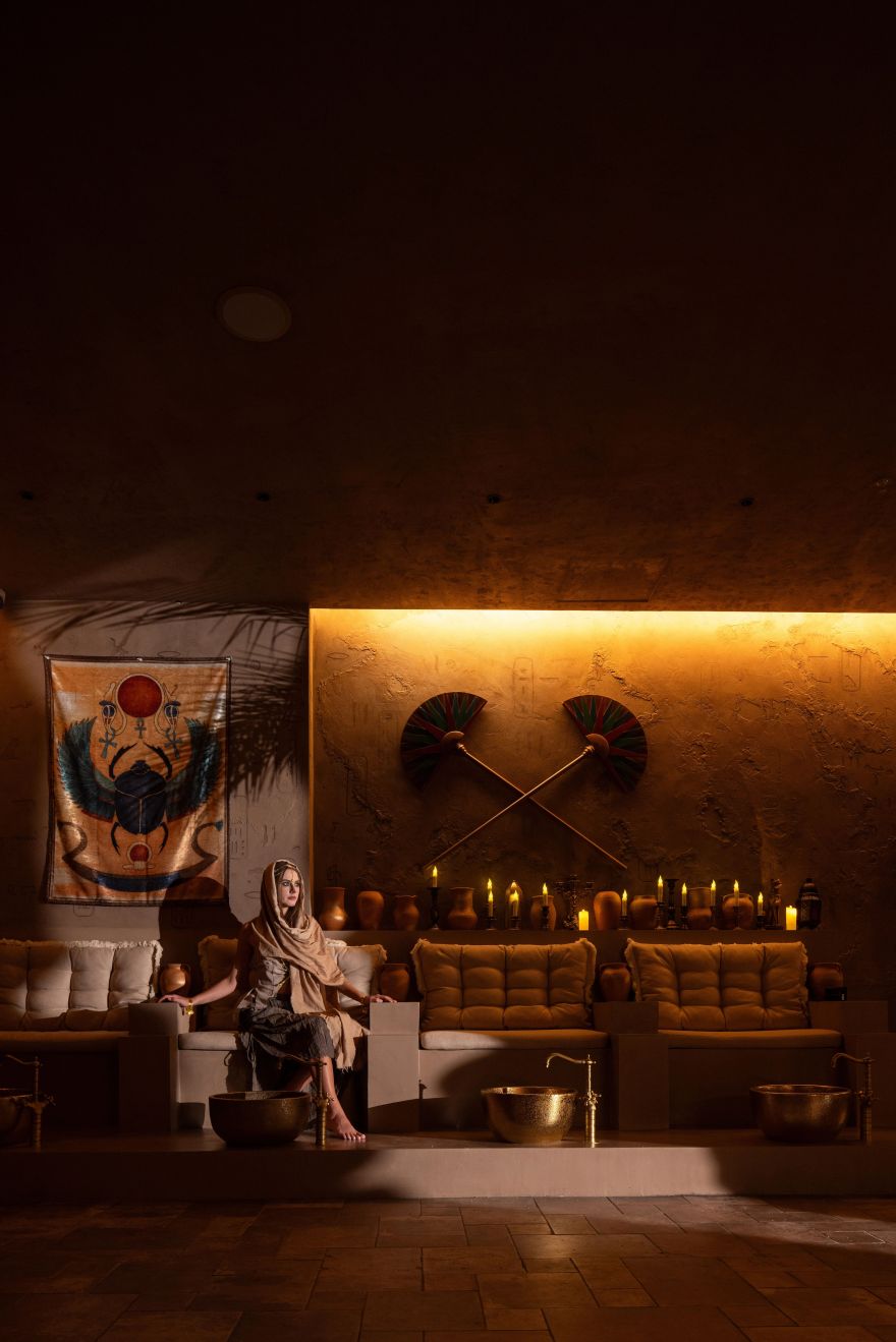 古埃及文化主题 SPA 空间设计丨中国福州丨潜木设计-41