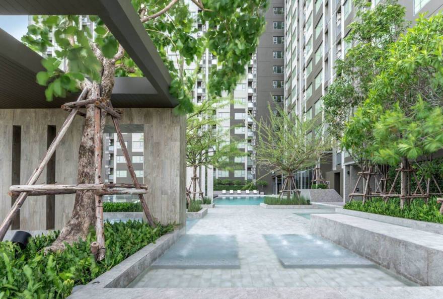 泰国Aspire Sathorn - Ratchap住宅景观-14