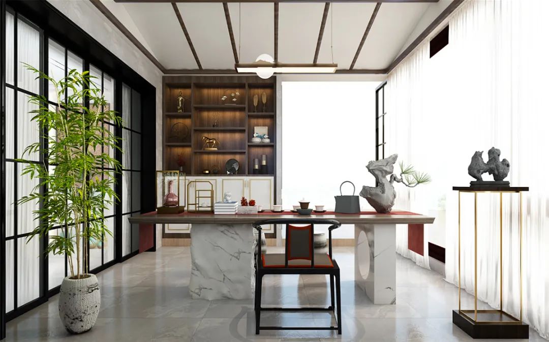 禅意茶室设计-30