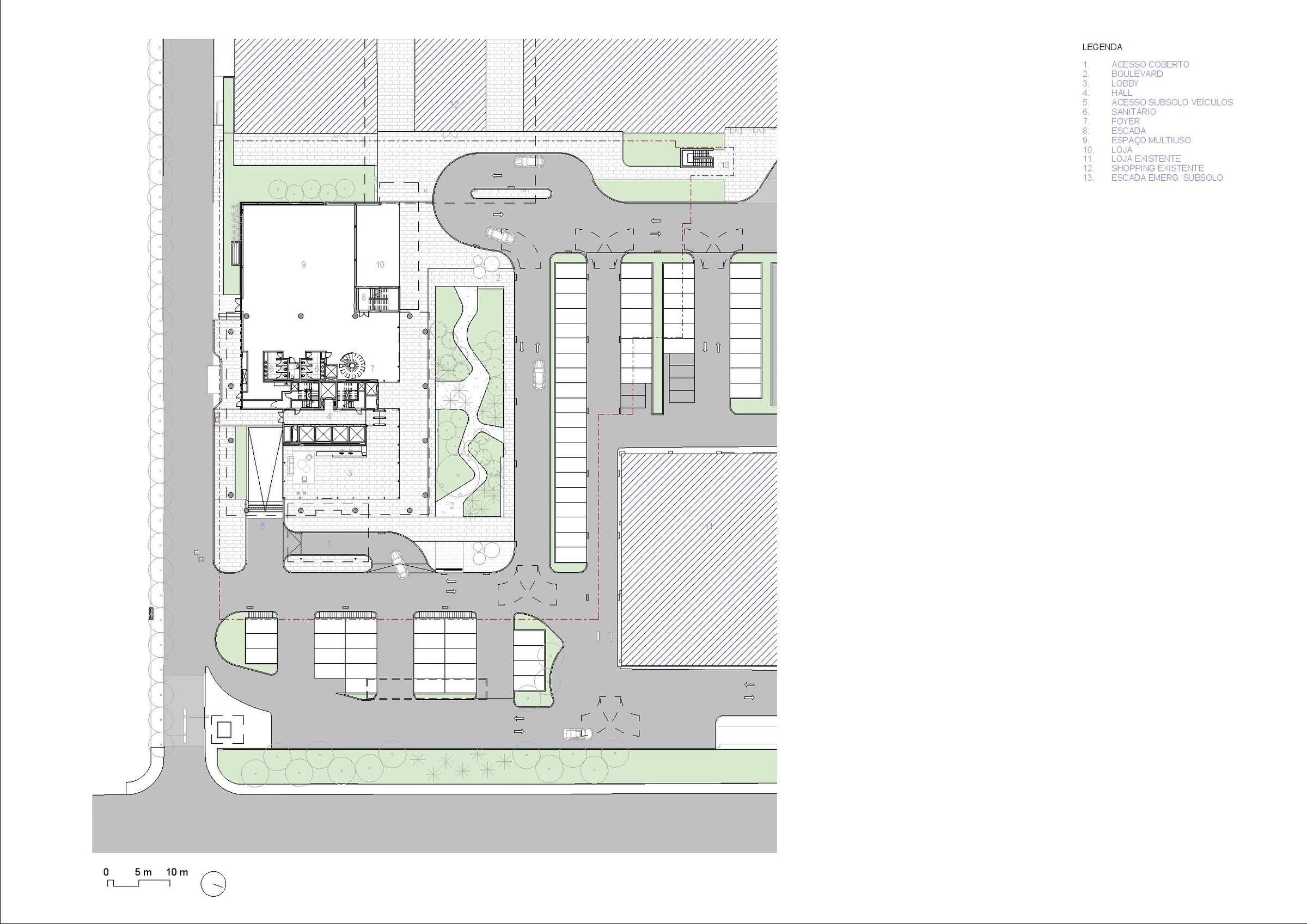 Sky Galleria 商业办公与服务大楼丨巴西丨ACIA Arquitetos-39