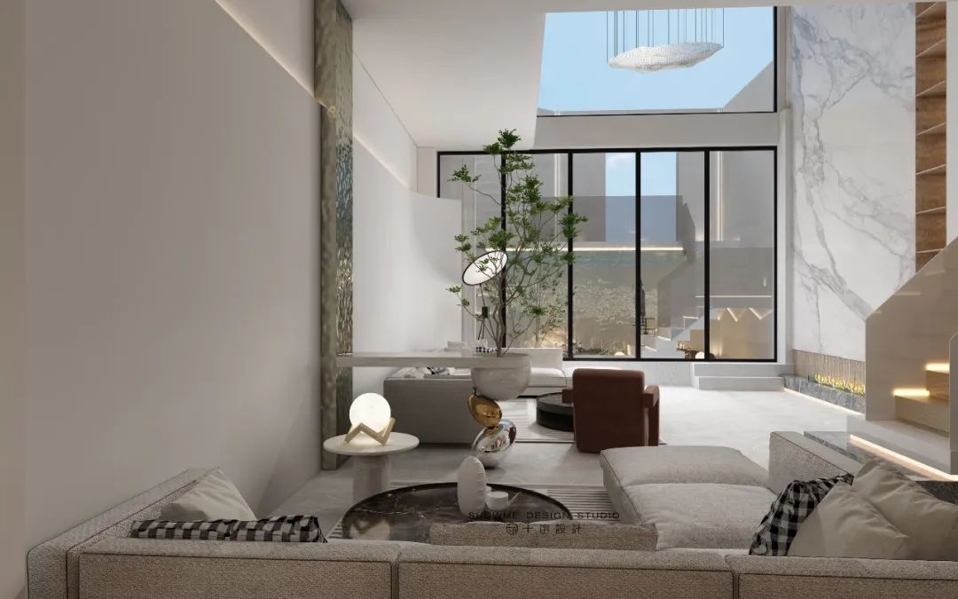 四季康城现代休闲风设计,打造自然光影互动空间-45