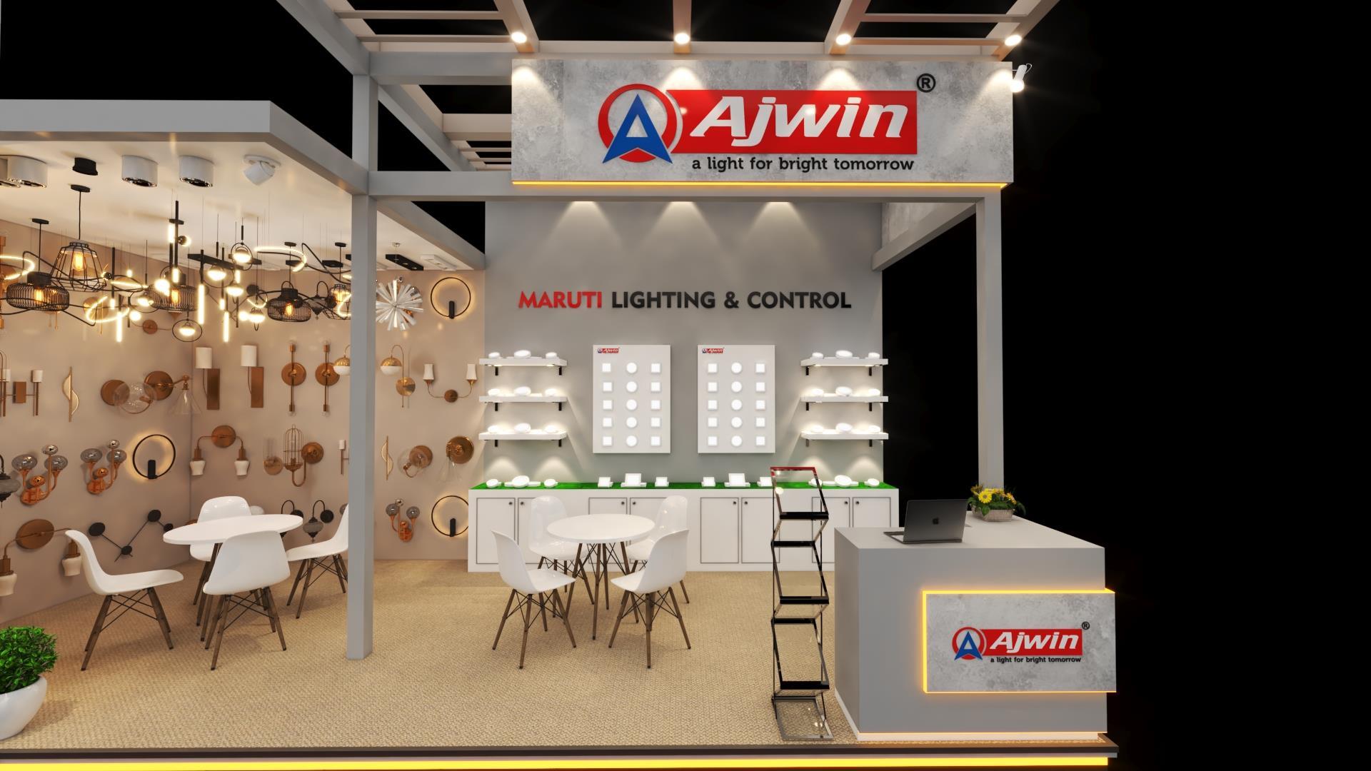 Ajwin Lighting 展览摊位设计-8