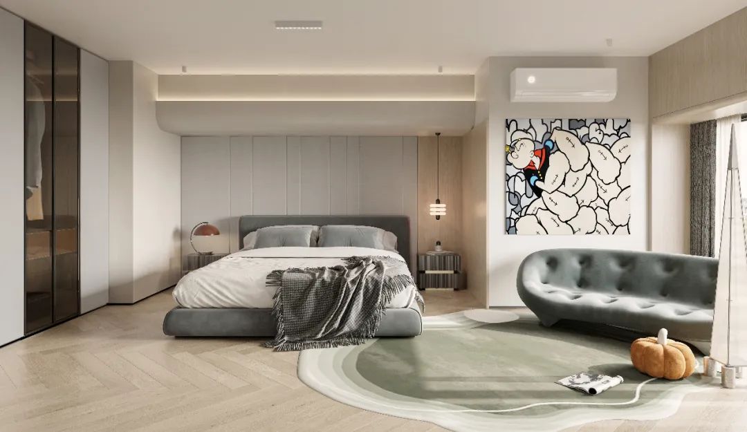 130㎡极简风尚住宅设计丨中国长沙丨周笙笙建筑装饰设计-28