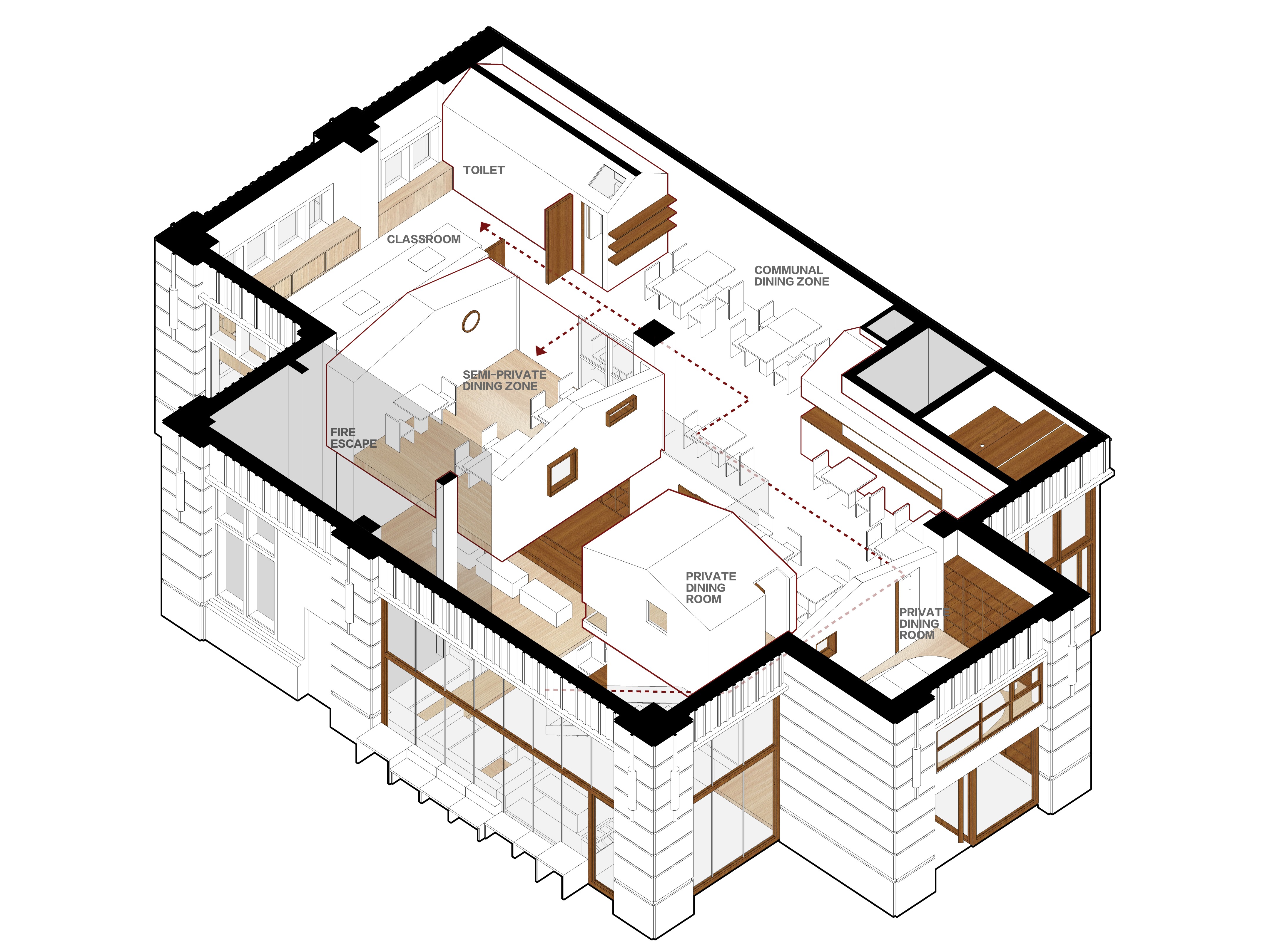 Chez Moi 餐厅及烘焙工坊丨中国大连丨RBAS-33