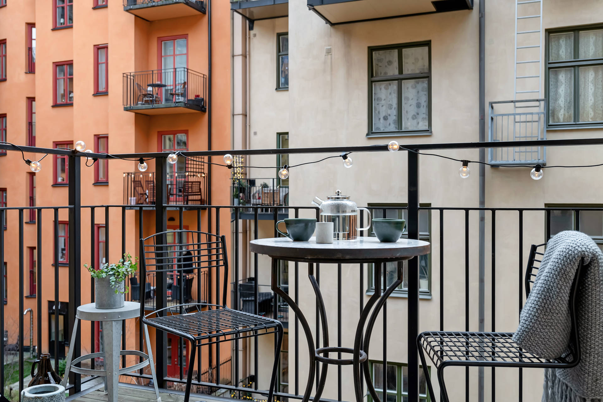 瑞典 34 平米迷人空气小公寓-9