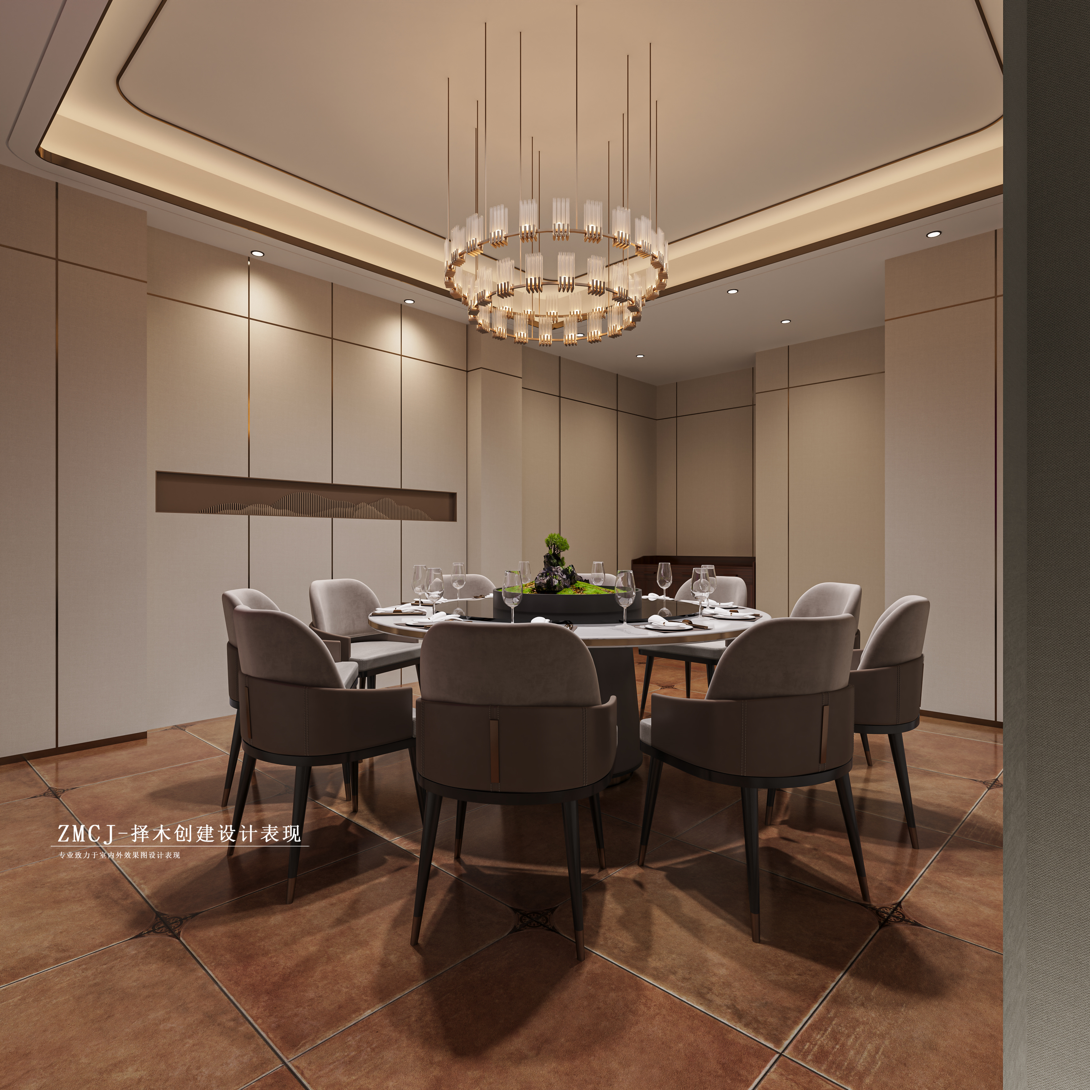 工装-餐厅包间-3