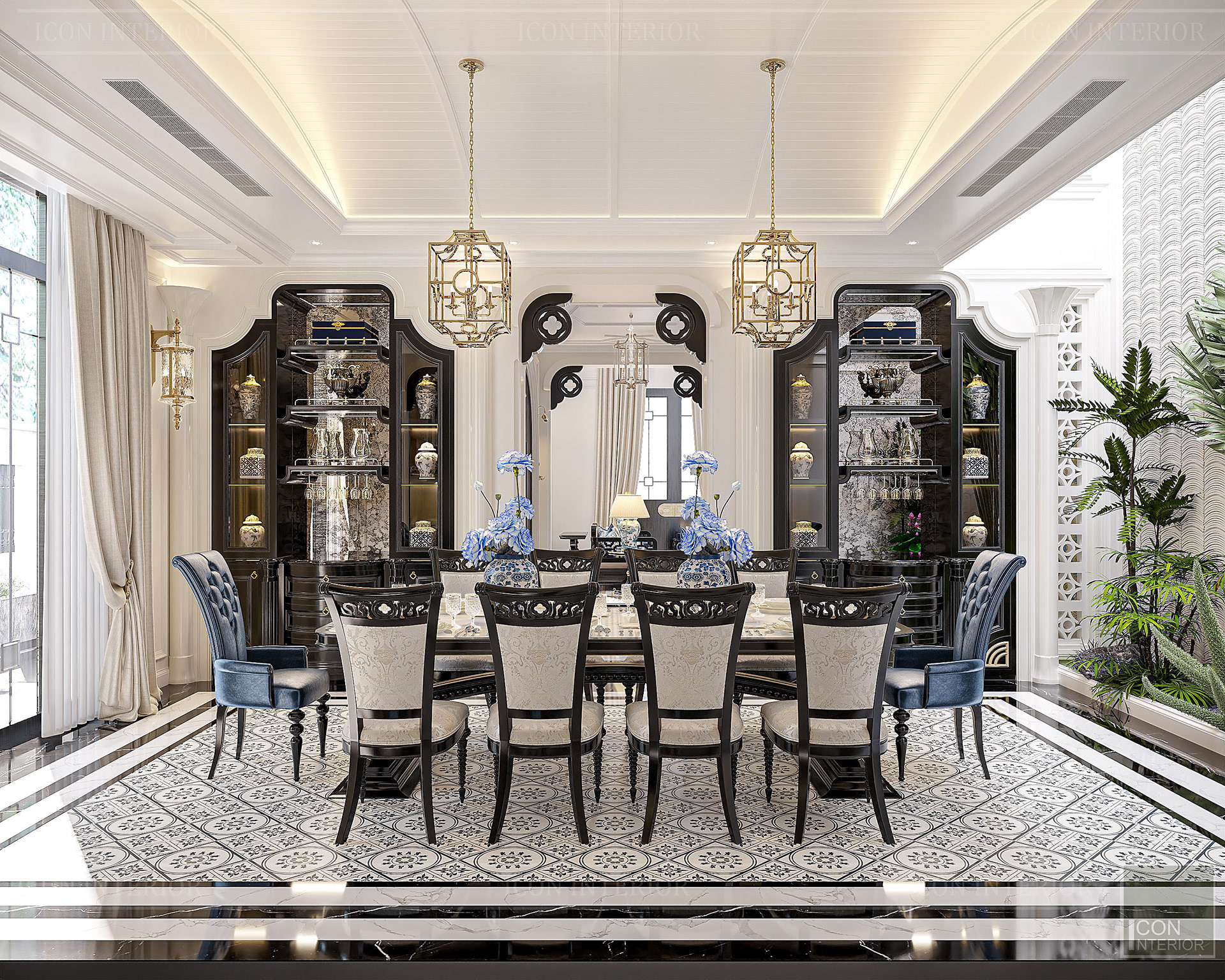 平阳省别墅  先生·房屋（注：MR·NHA这样的表述不太常规，NHA可能在越南语里有房屋的意思，但组合起来表意不明，翻译可能不够精准） 丨Yuti团队  ICON INTERIOR-10