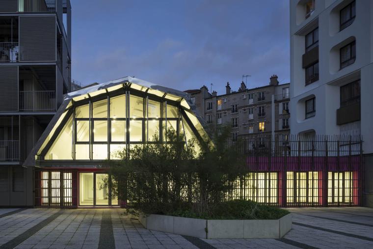 法国 Saint·Blaise 社区中心-22