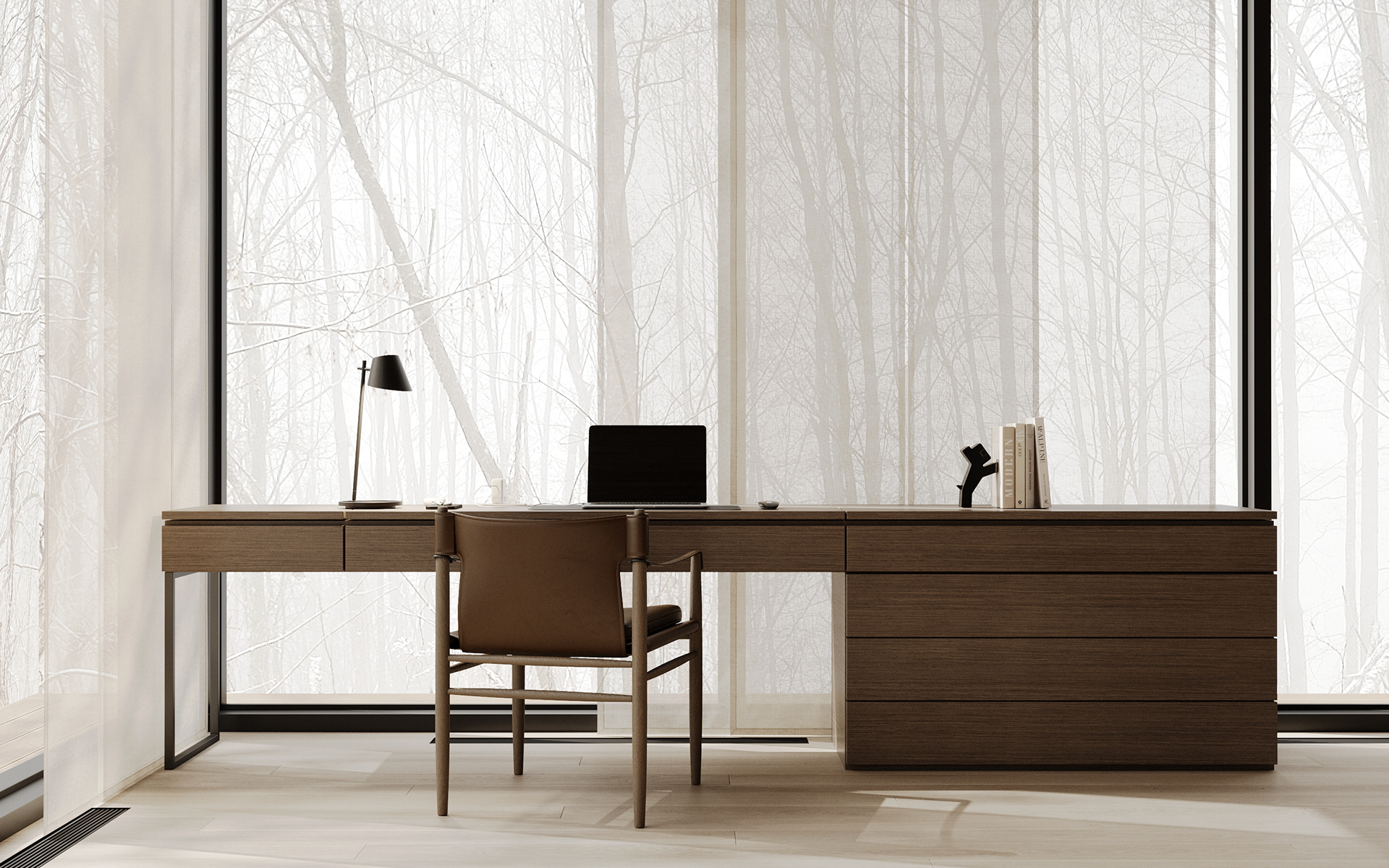 日式北欧风卧室概念丨CGQuasar-9