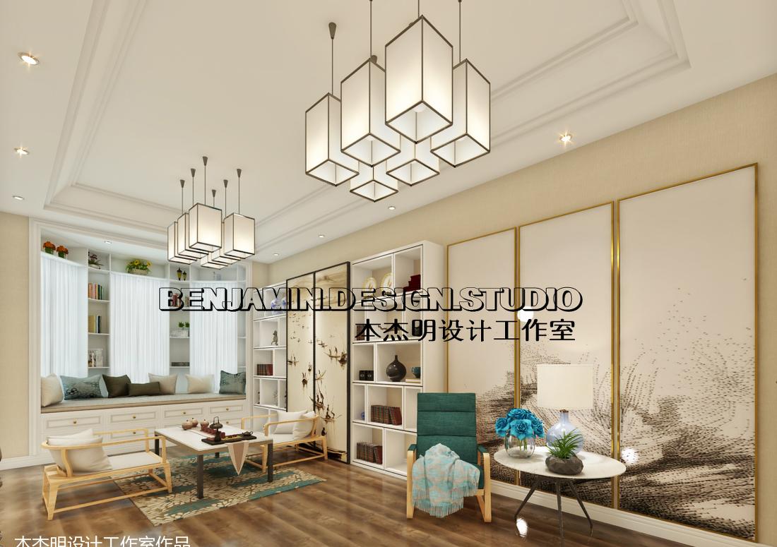 
渤海城邦330平新中式 -7