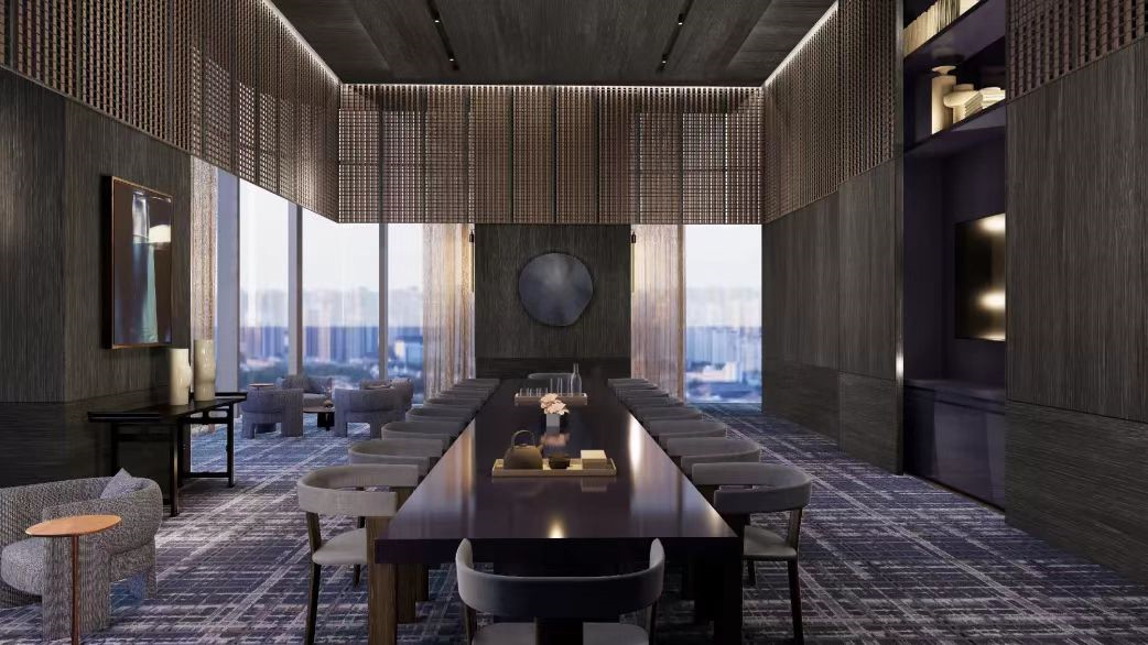 西安华尔道夫酒店丨中国西安丨Yabu Pushelberg-46