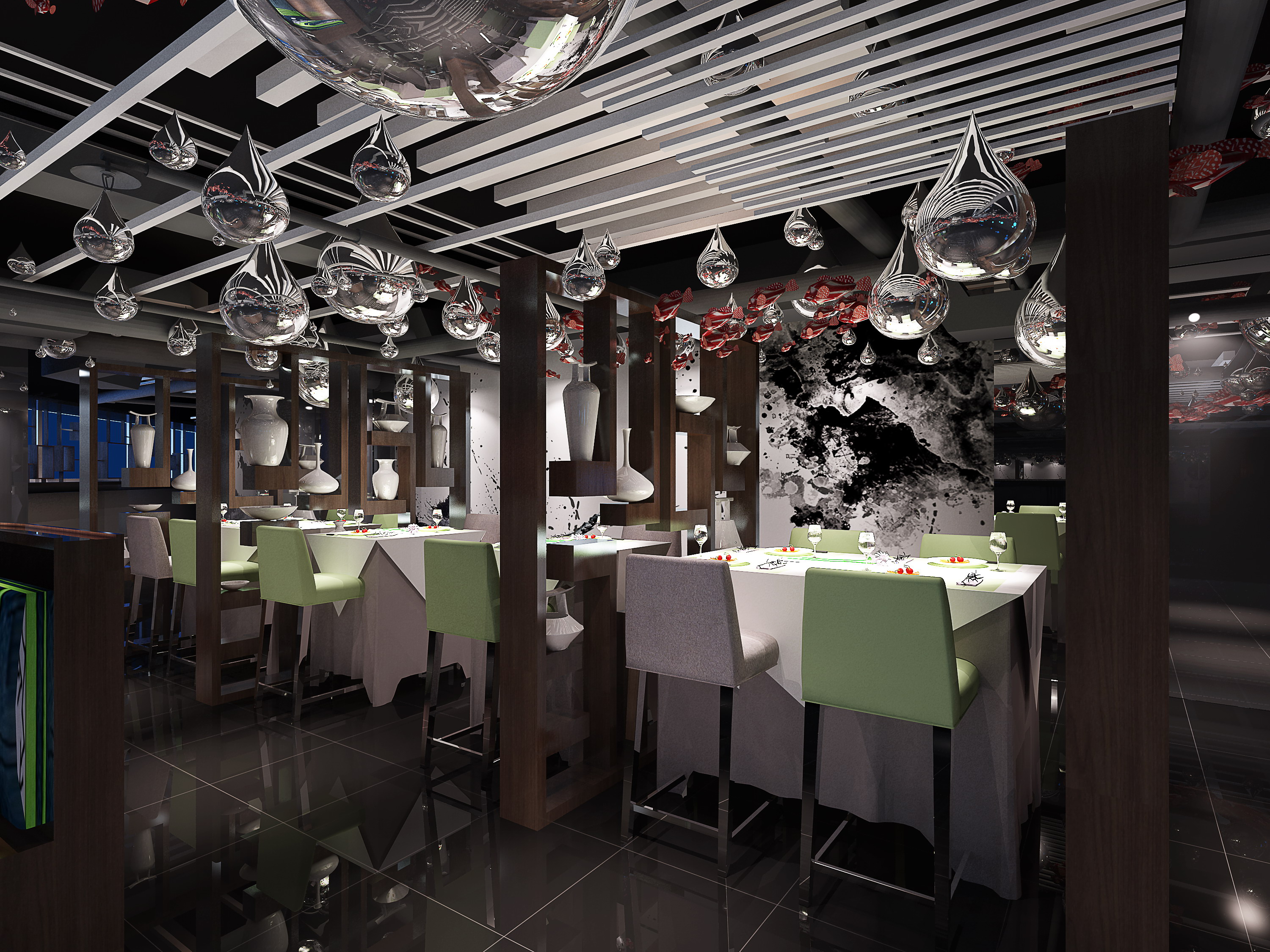 南京友谊广场鱼悦主题餐厅-4