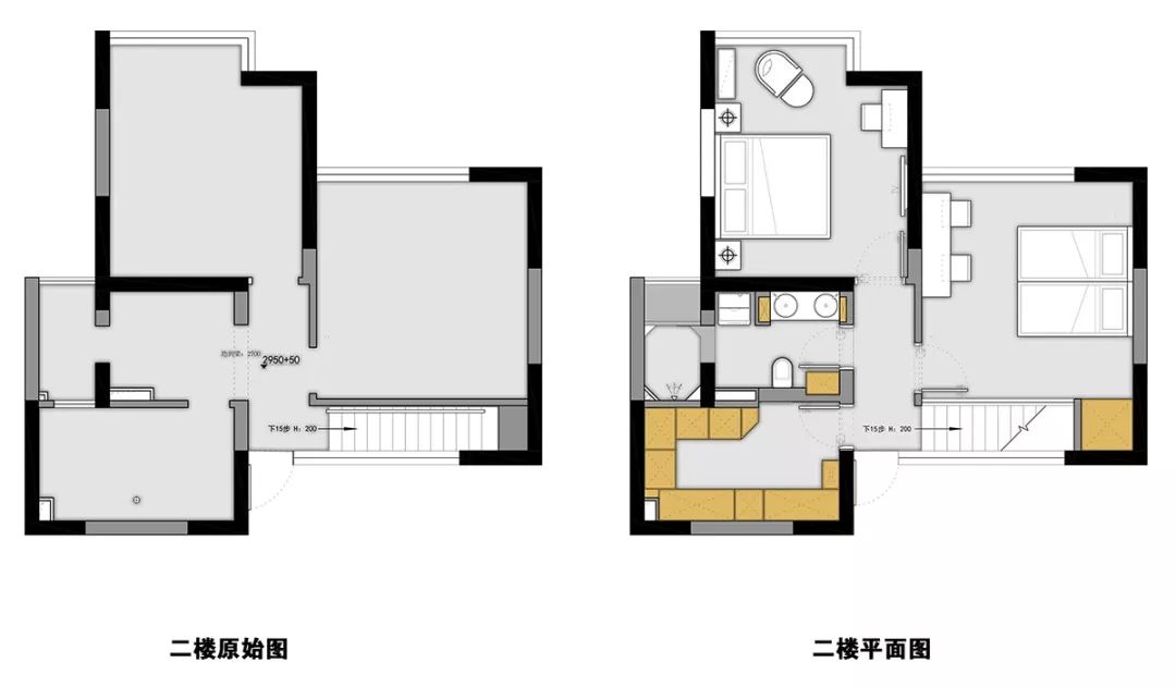 极简黑白灰，小户型 LOFT 变大 house-64