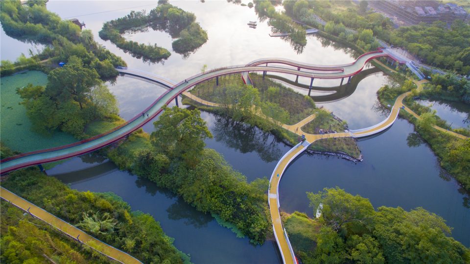 浙江浦阳江生态廊道 | 海绵城市设计与实践-15