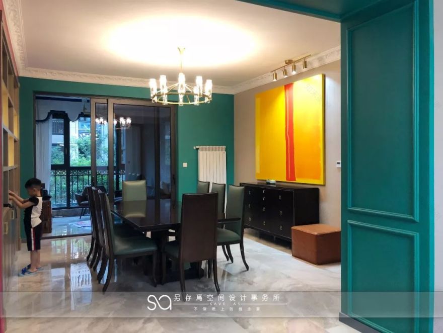 另存为空间设计 | 长沙明昇壹城 140 平米新装饰主义住宅案例-41