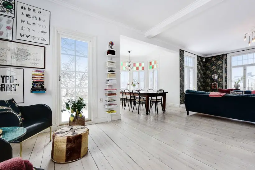 童话色彩的瑞典小屋 | 粉嫩外表引人入胜-4