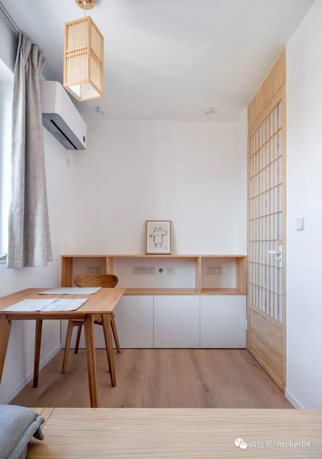 上海 40 平米老公房“条头糕”式改造，走道变身为多功能空间-46