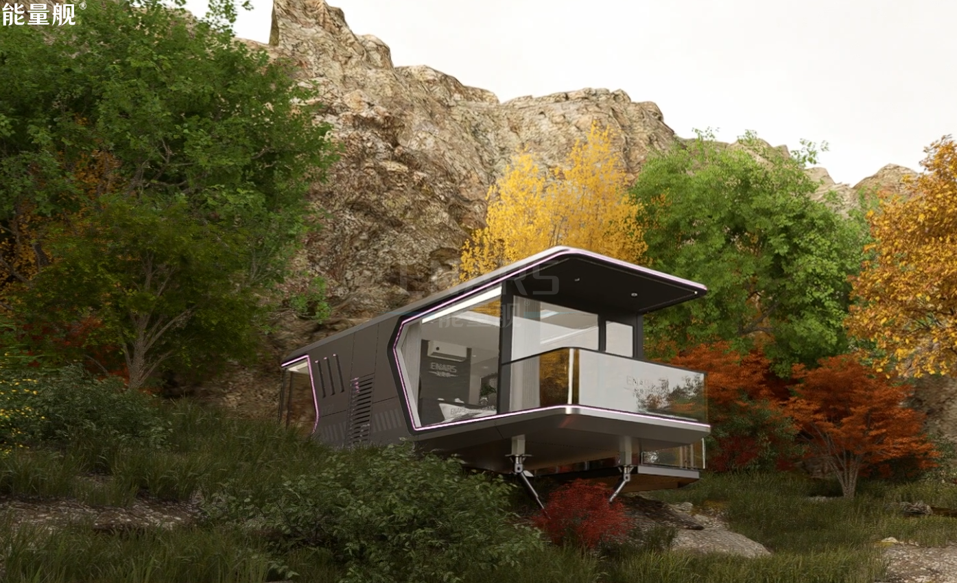 可移动太空舱民宿能量舰海外传播策略-34