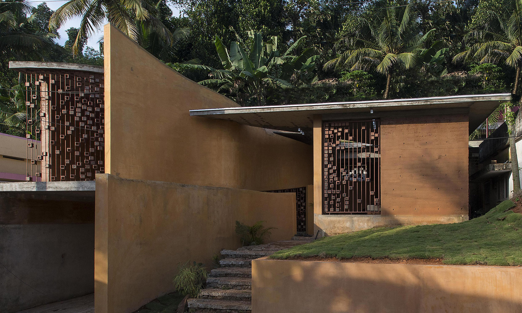 Debris住宅，印度 / Wallmakers-3