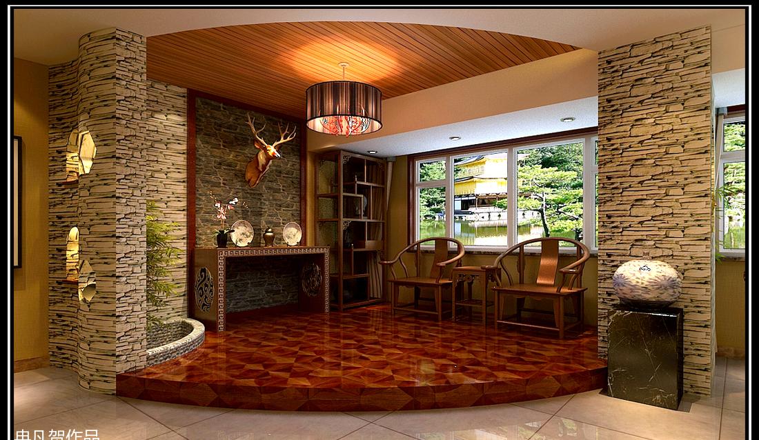 饰家部落打造中式酒店设计典范-4