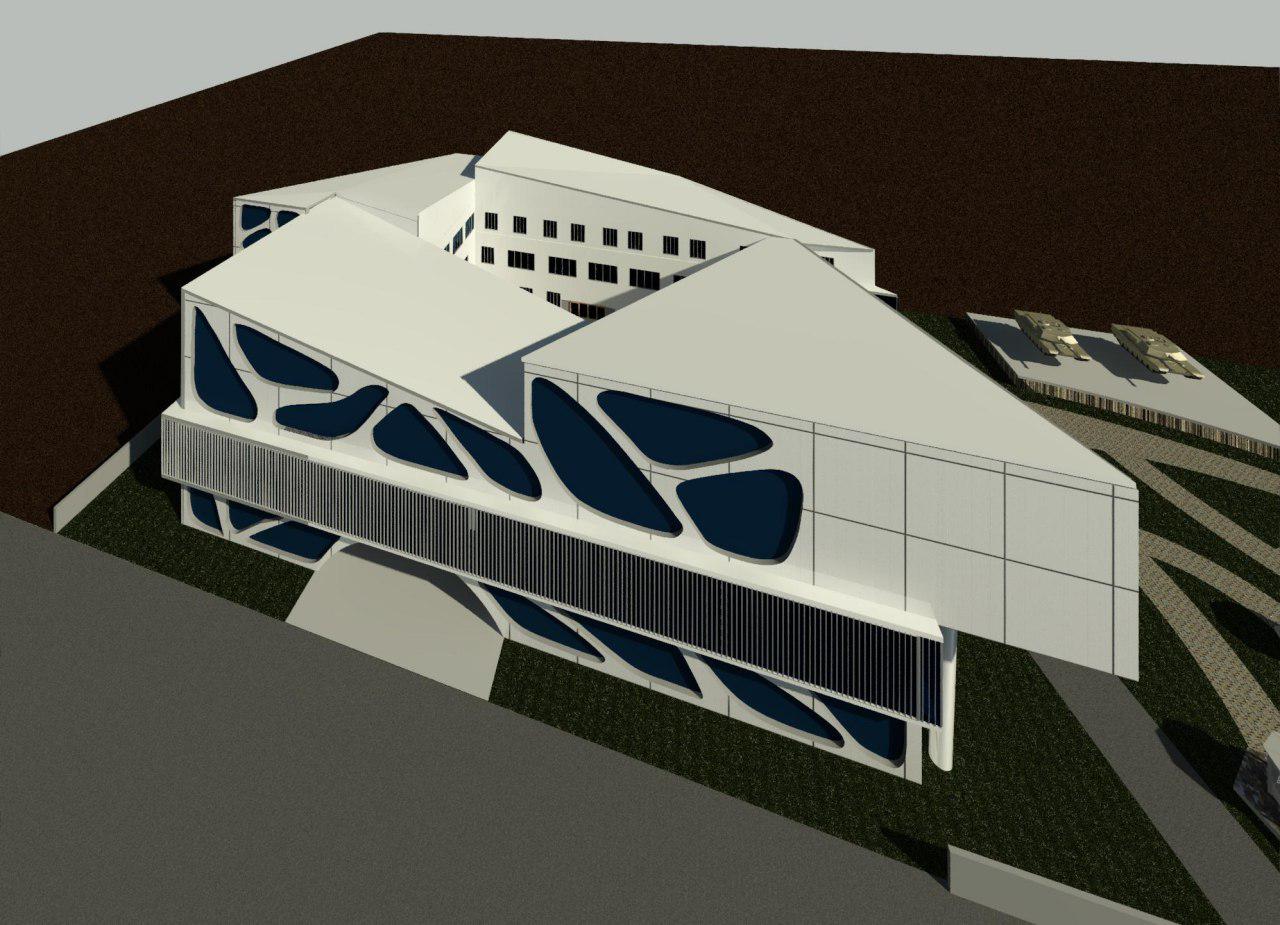 完整的战争博物馆建筑项目丨由建筑98设计团队（推测）-34