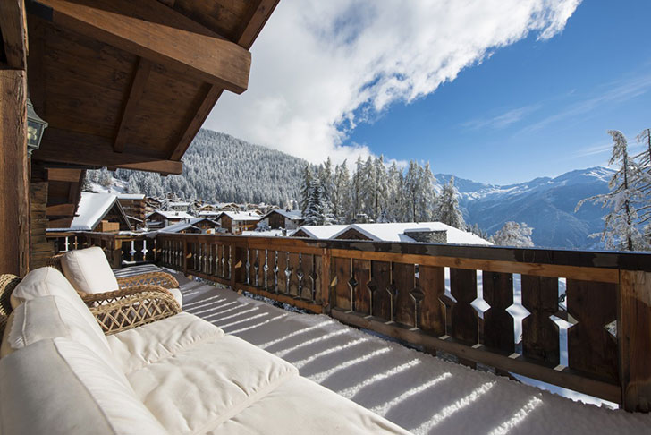 瑞士阿尔卑斯山中的现代风格 Chalet in Swiss Alps-23