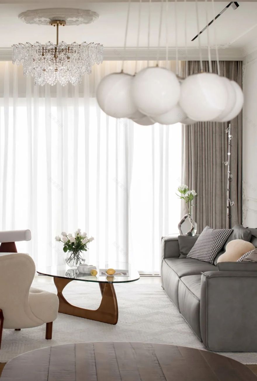 法式浪漫简约住宅-10