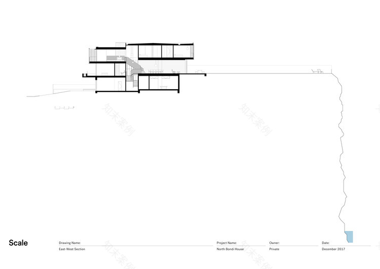悉尼海崖上的自然曲线住宅-5