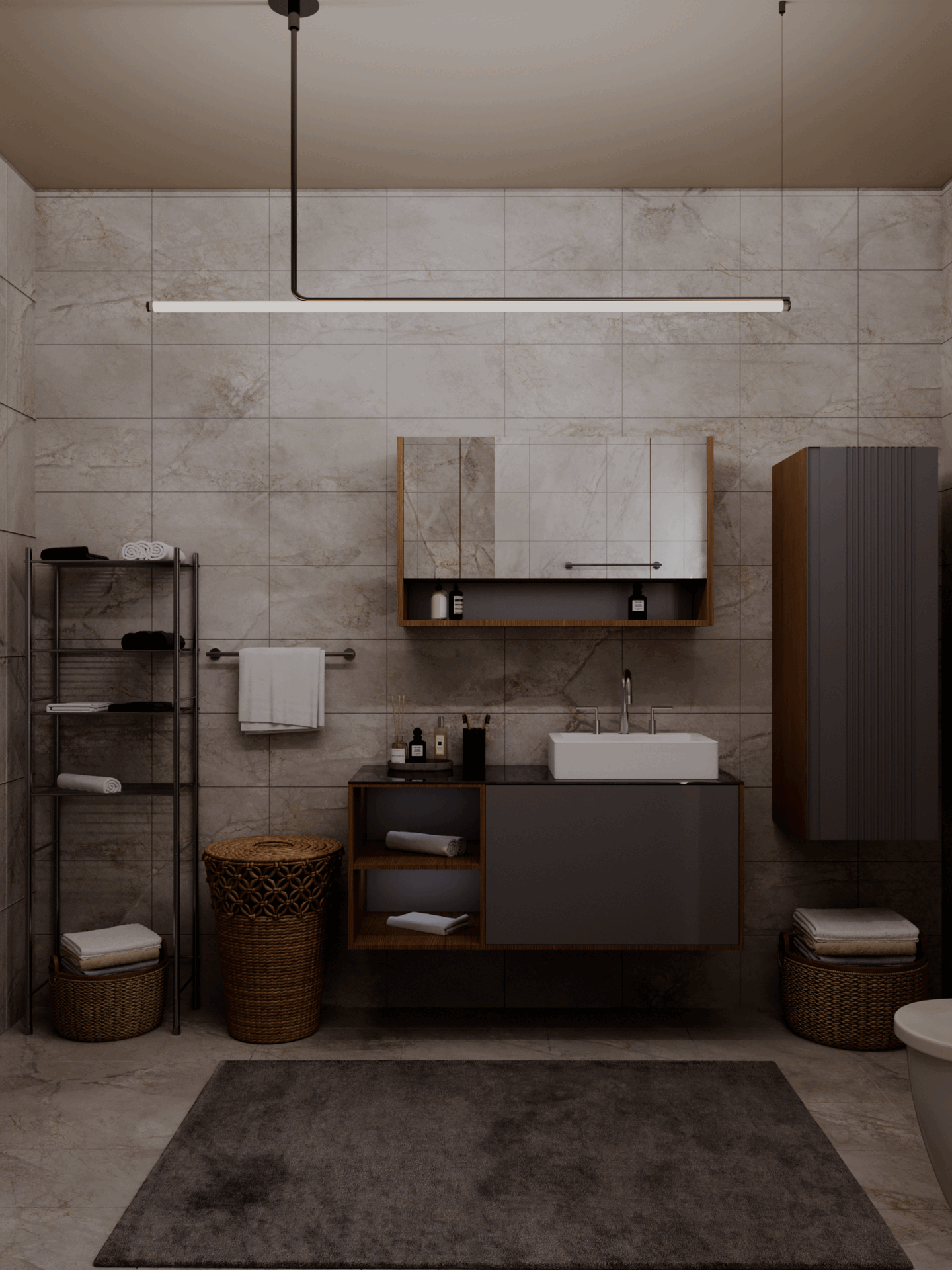 Modern Bathroom Variations-1