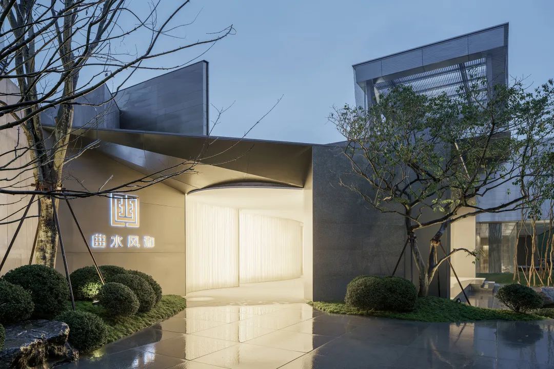 重庆融创文旅城曲水风和销售中心——山城江城,看山听雨-16