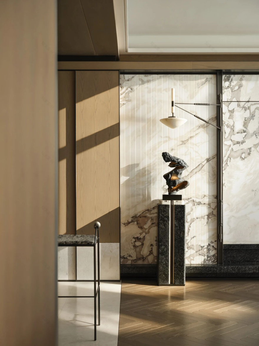 湖北福星惠誉·铂雅府样板间丨中国武汉丨深圳共向设计(室内),深圳共向美学(软装)-8