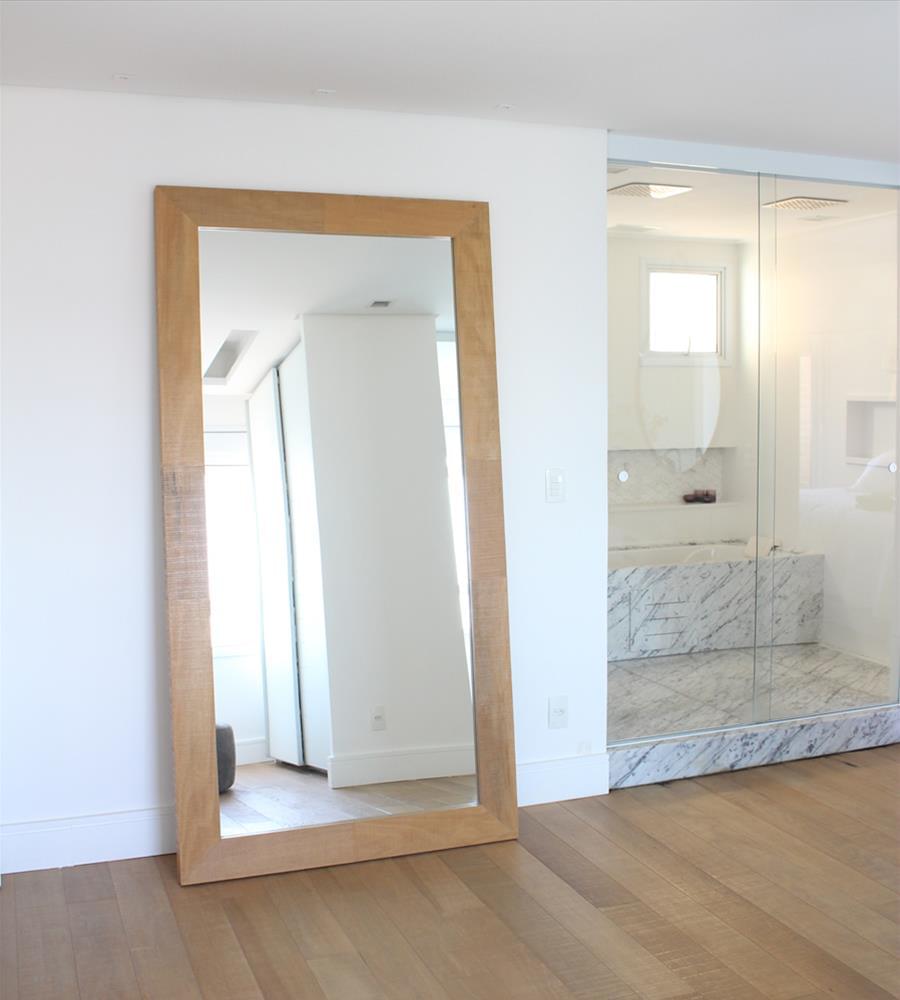 巴西 SP 市 SL 公寓 | 明亮木质与白色砖墙的简约空间-16