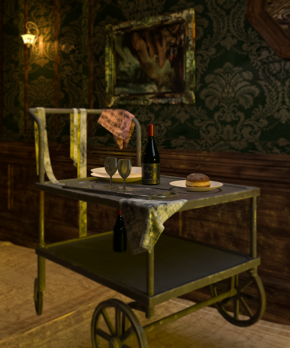 Vintage Hotel Corridor（复古酒店走廊）-16