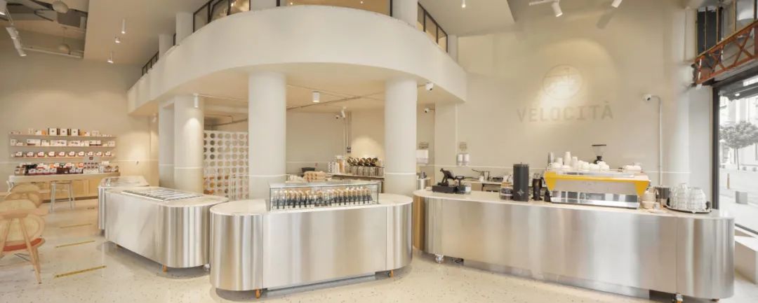 Velocità 冰淇淋店,提拉米苏和咖啡店丨罗马尼亚布加勒斯特丨Corvin Cristian Studio-17