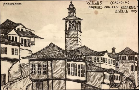 Велес钟楼（Градскиот саат）-1