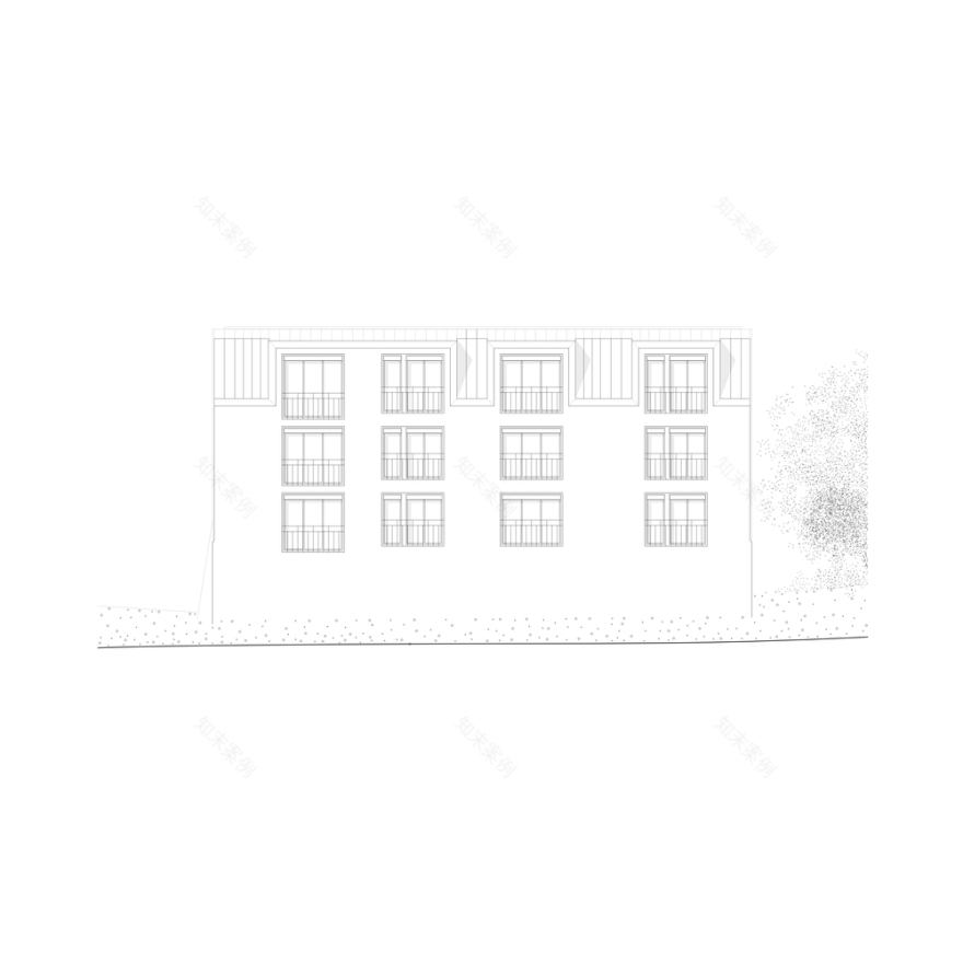 瑞士乡村豪华公寓丨Deschenaux Architects-47