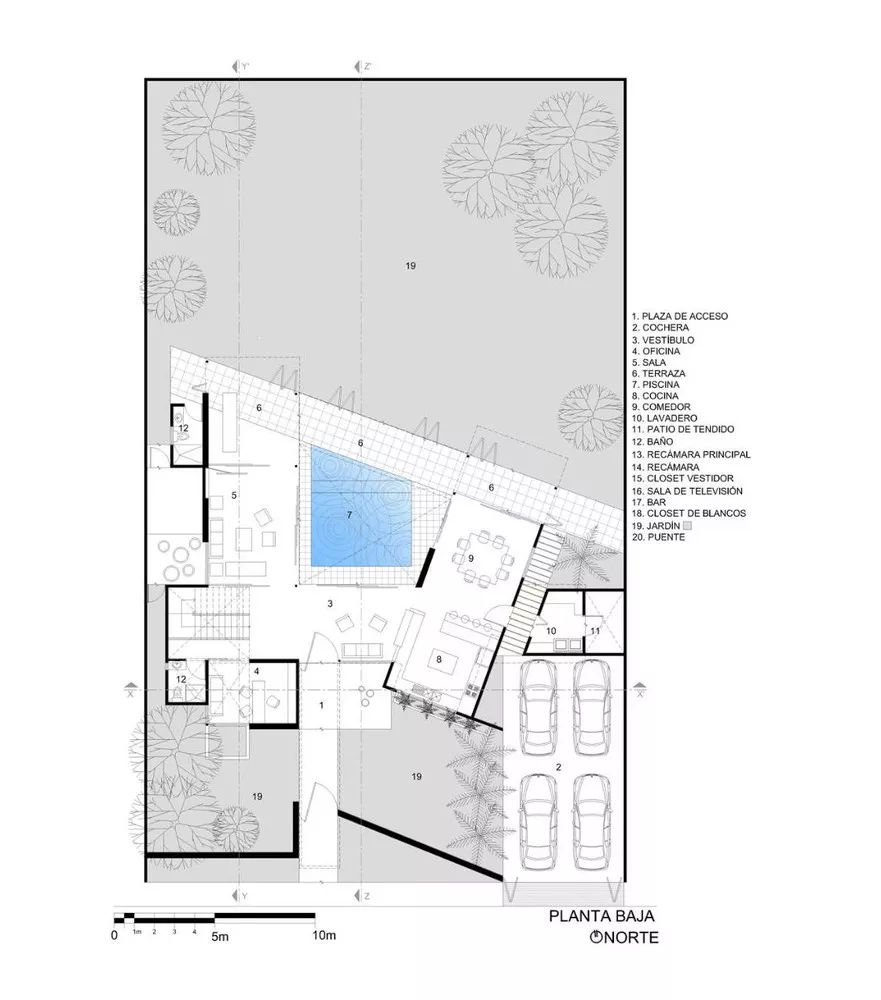 40 张建筑平面图大赏，美感与设计兼具-30