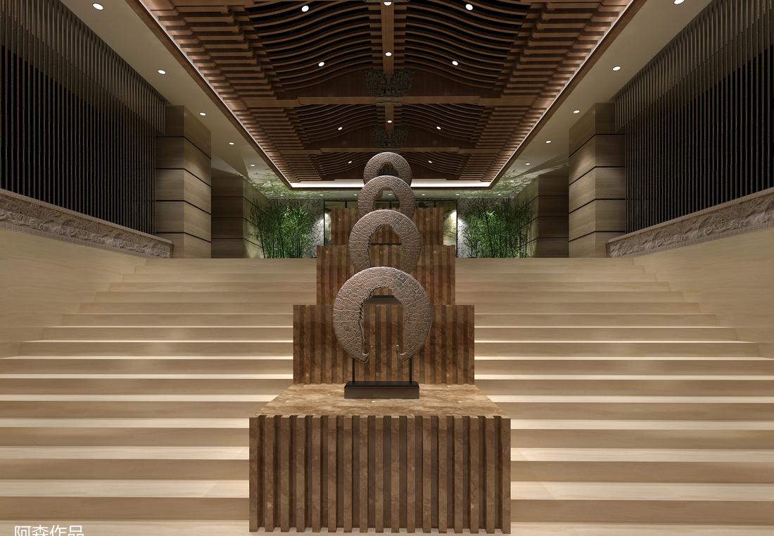 
阿森设计-紫檀食府 -2