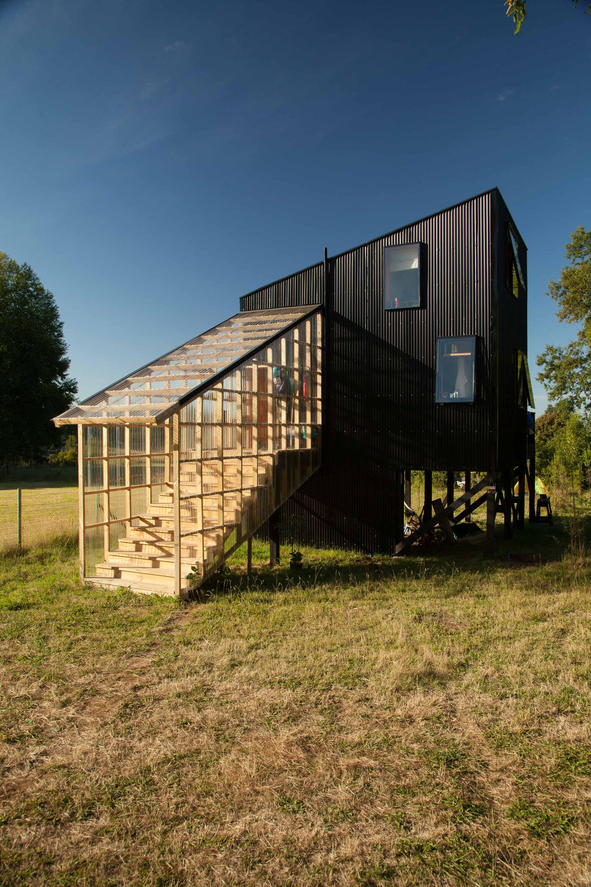 乐丰避难所丨智利丨Abarca Palma Arquitectos-11