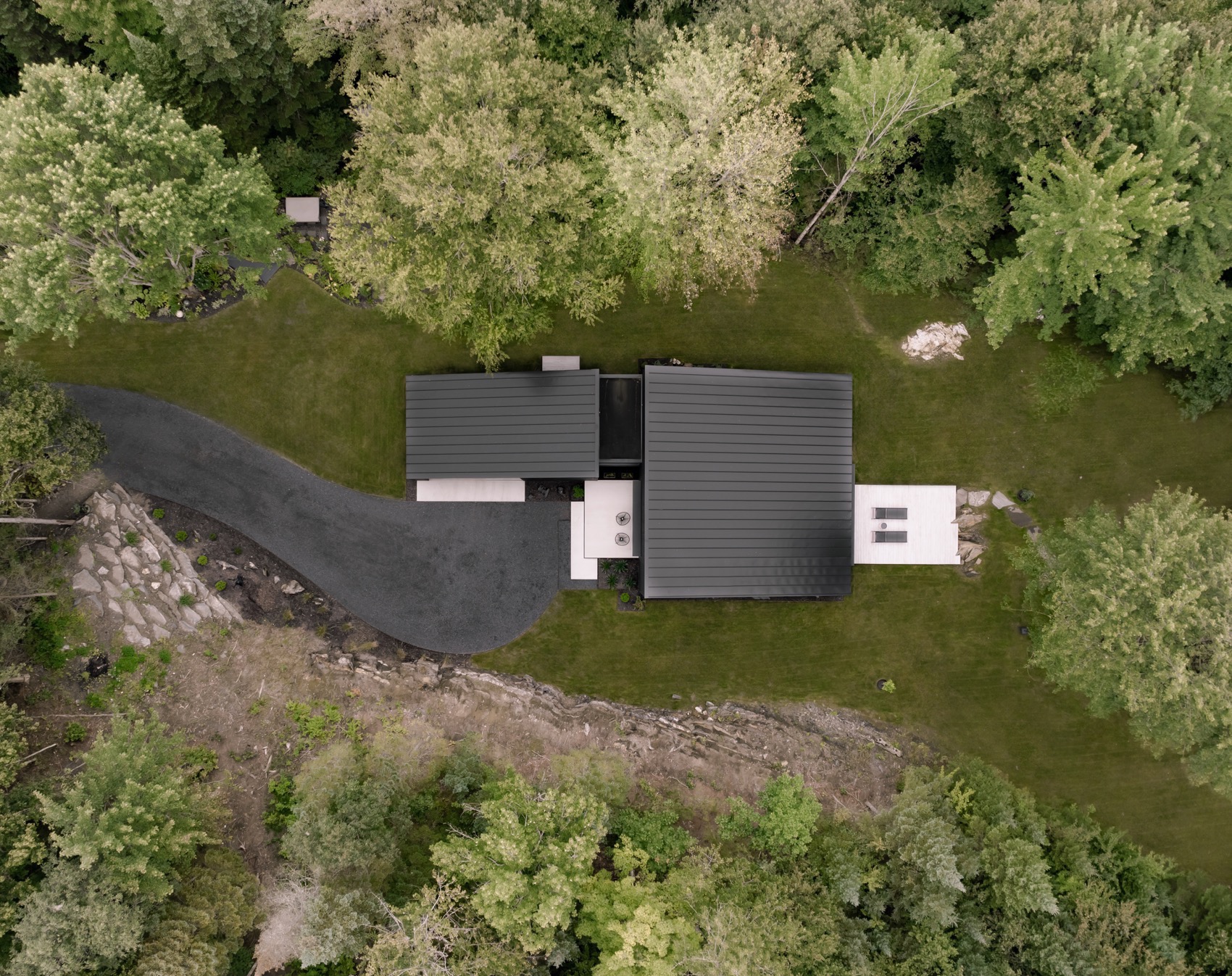 Dyptique 住宅丨加拿大魁北克丨Matière Première Architecture-10