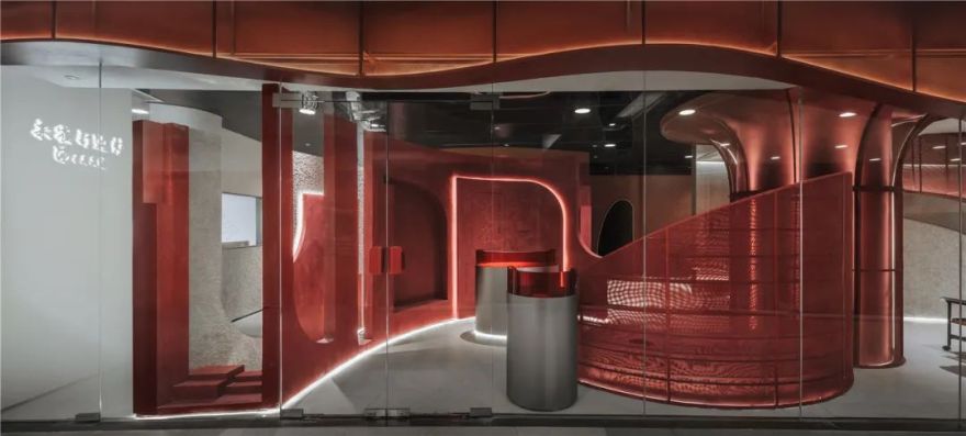 《朱雀打边炉》 | 诗意的火锅餐厅设计,诠释新中式风格-6