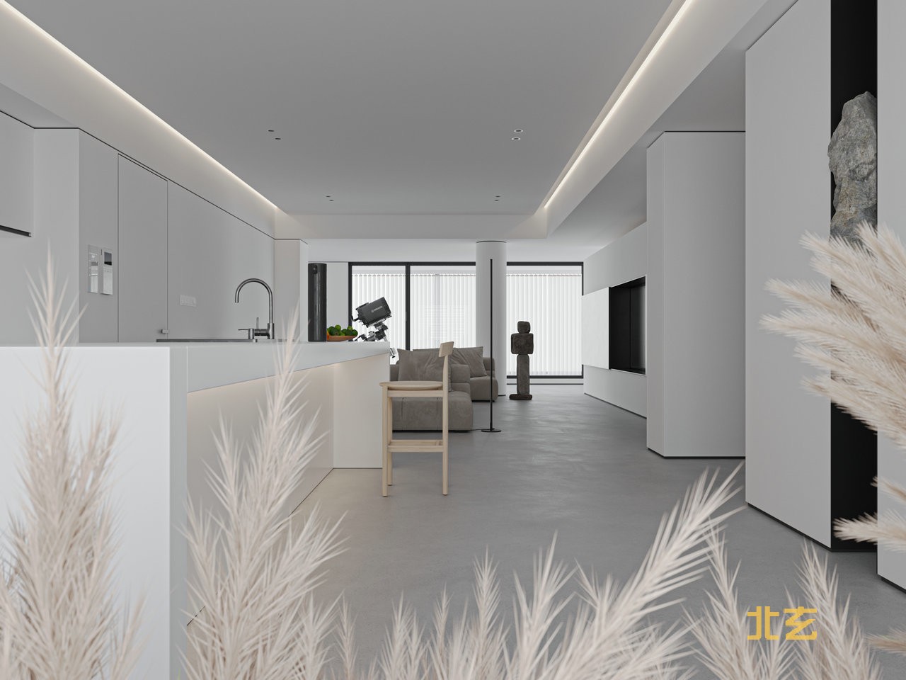 上海北玄/北玄教育/纯白家装-5