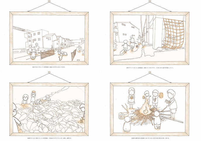 子どもの遊びまわる未来:学びながら遊ぶ小学校提案-11