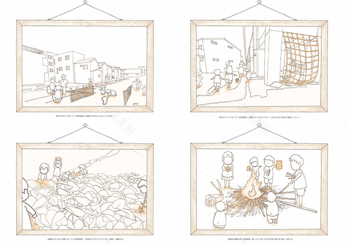 子どもの遊びまわる未来:学びながら遊ぶ小学校提案-11