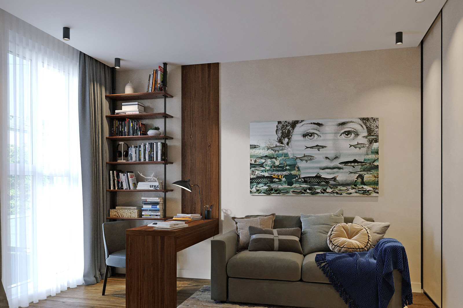 ЖК Резиденция композиторов 88м²公寓设计丨Бюро ARXY-18