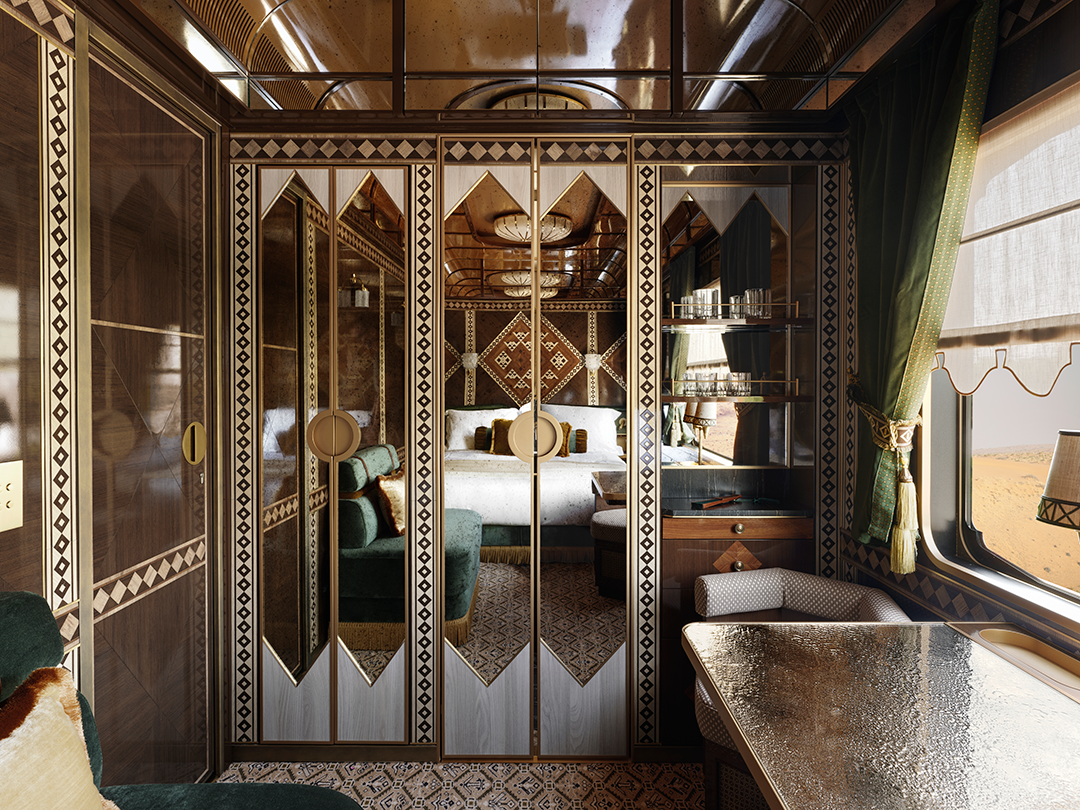 中东首列超豪华列车（Dream of the Desert）丨沙特阿拉伯利雅得丨黎巴嫩建筑师与室内设计师Aline Asmar dAmman-63