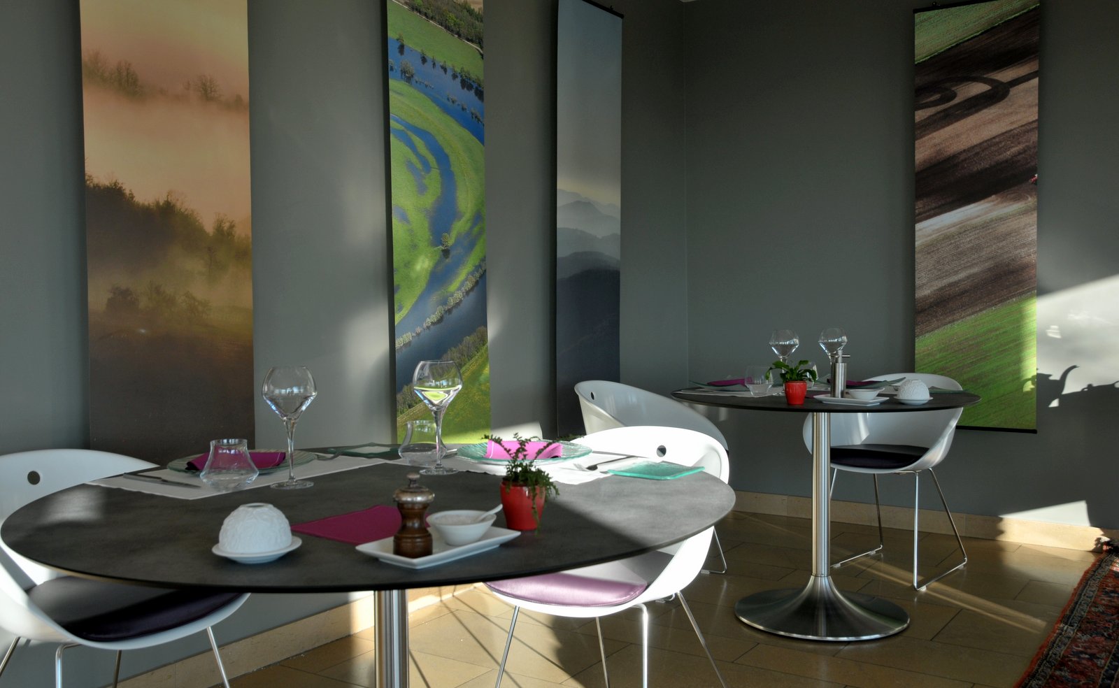 Hôtel La Montagne de Brancion - Aménagement chambres hôtel et salle de restauration | Poitoux-15