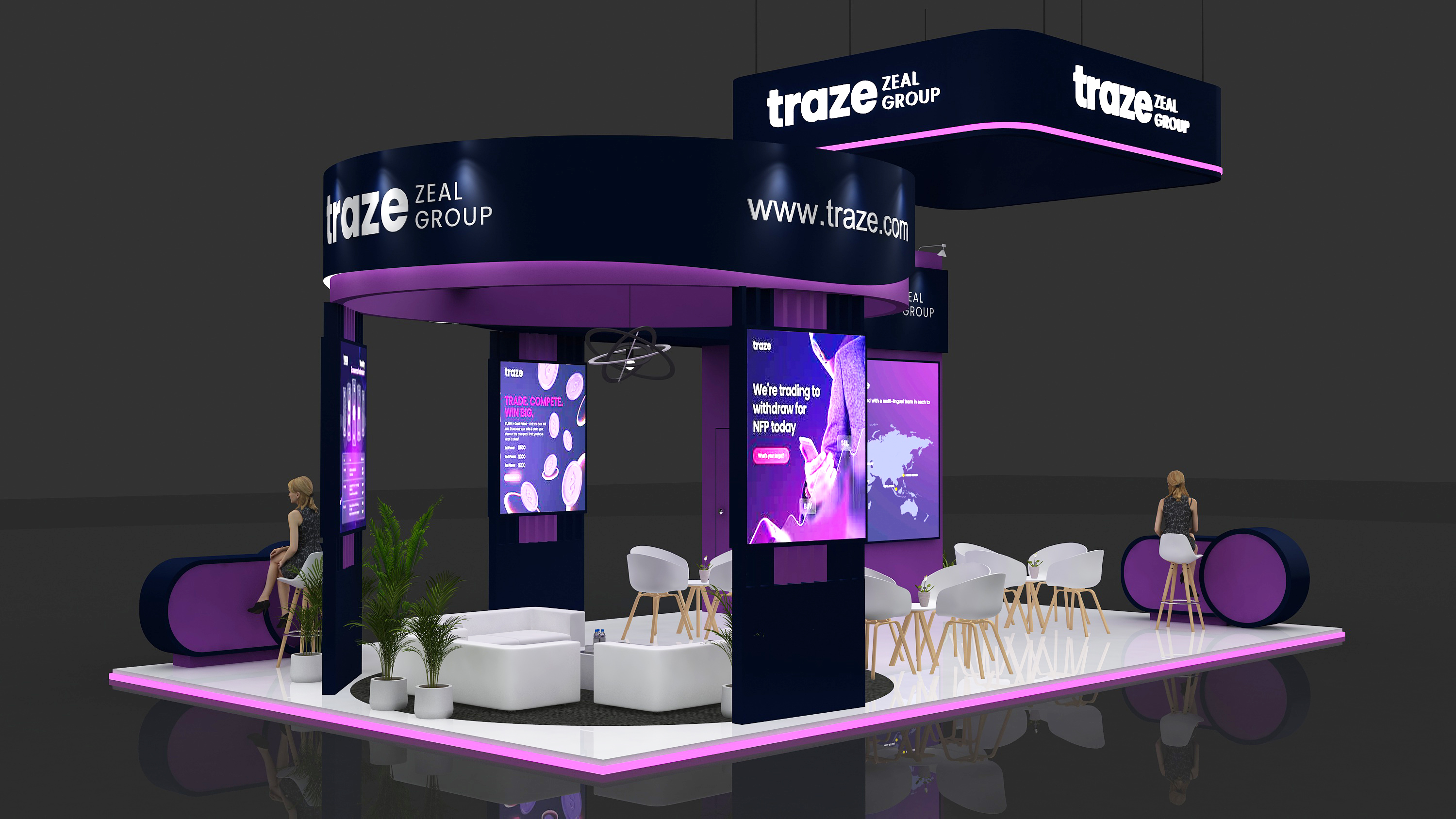 TRAZE 12X6M STALL DESIGN IN DUBAI-3